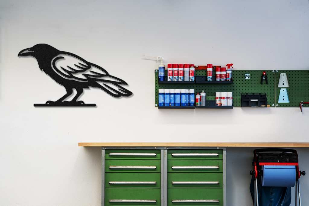 Raven Metal Wall Art