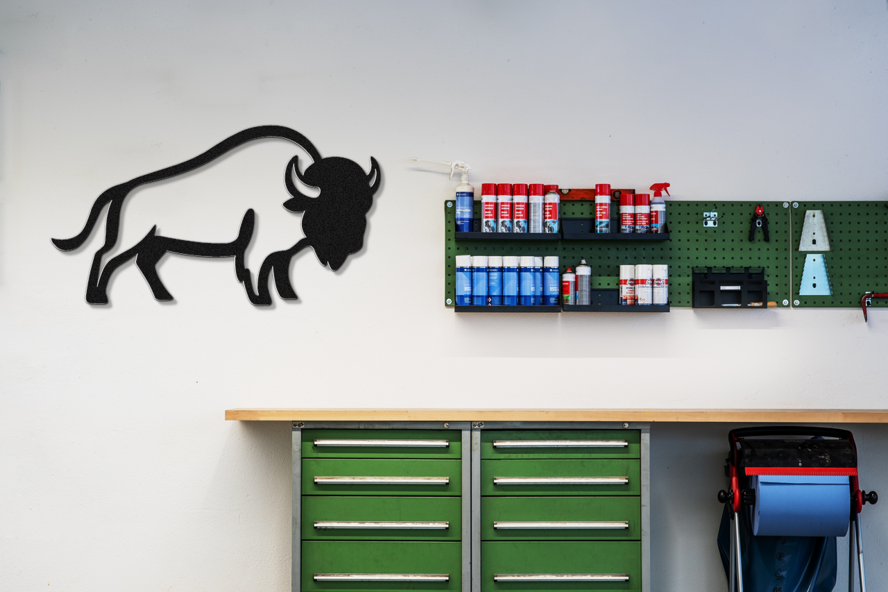 Buffalo Metal Wall Art