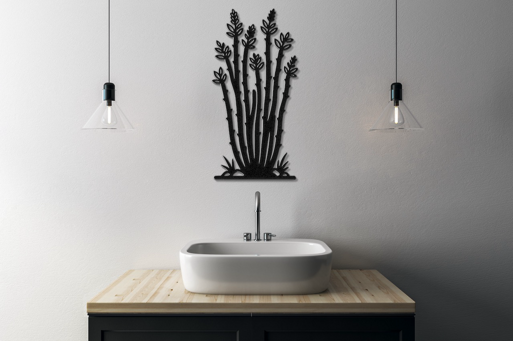 Ocotillo Metal Wall Art