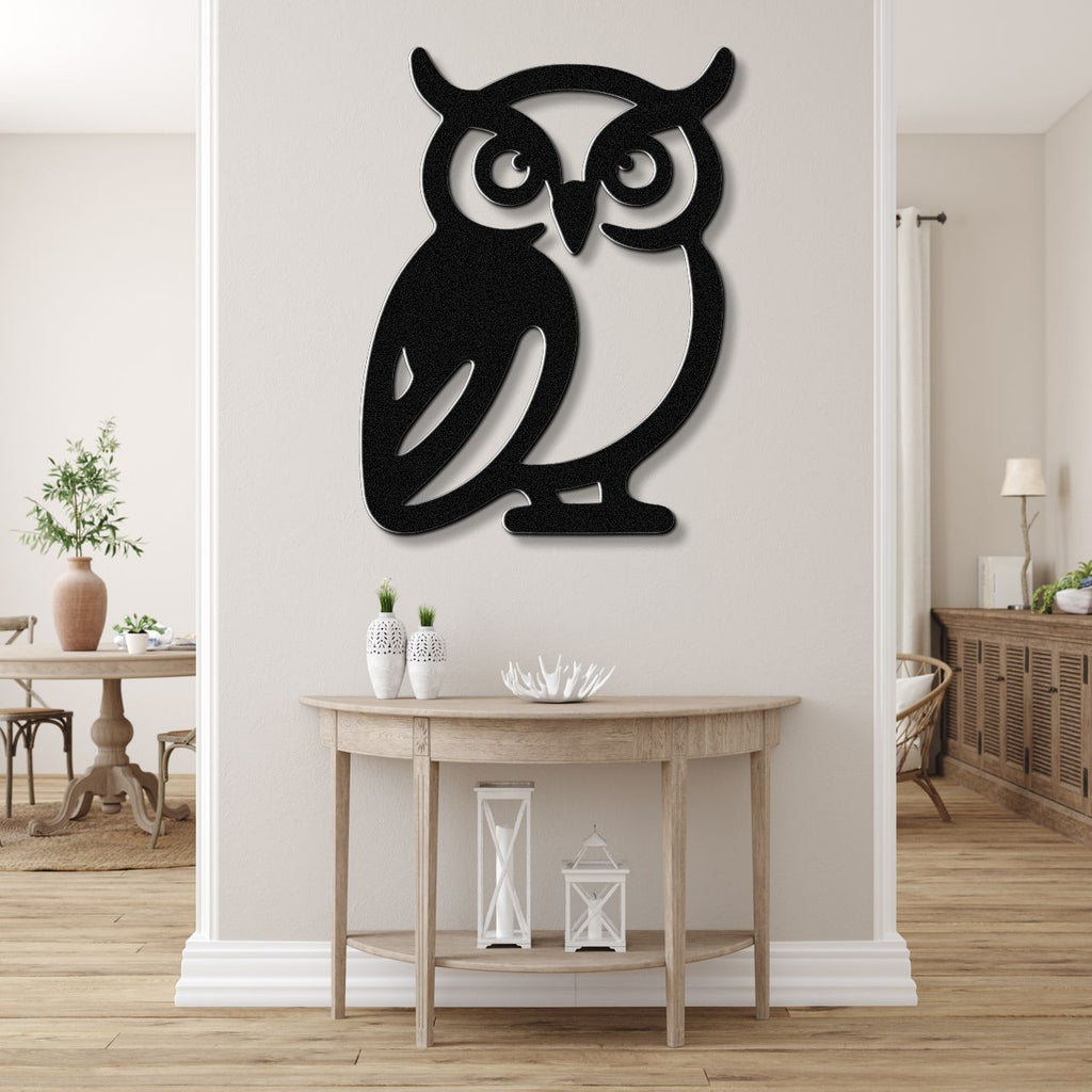 Owl Metal Wall Art