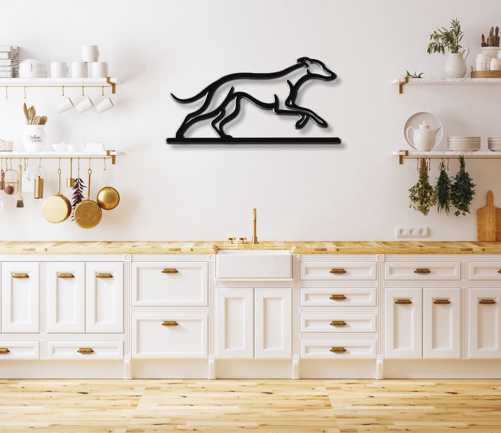 Greyhound Metal Wall Art