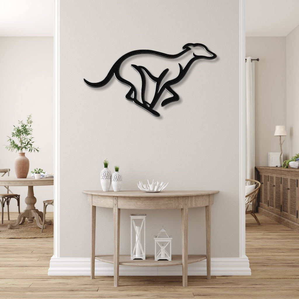 Greyhound Metal Wall Art
