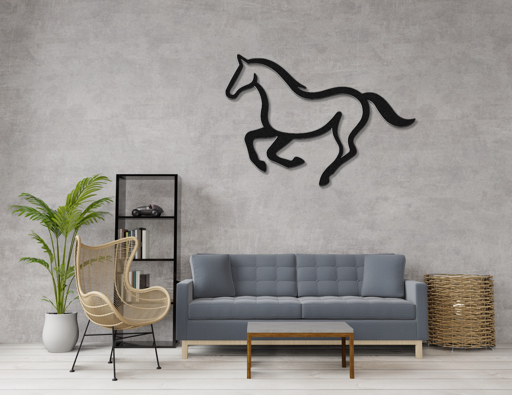 Horse Metal Wall Art