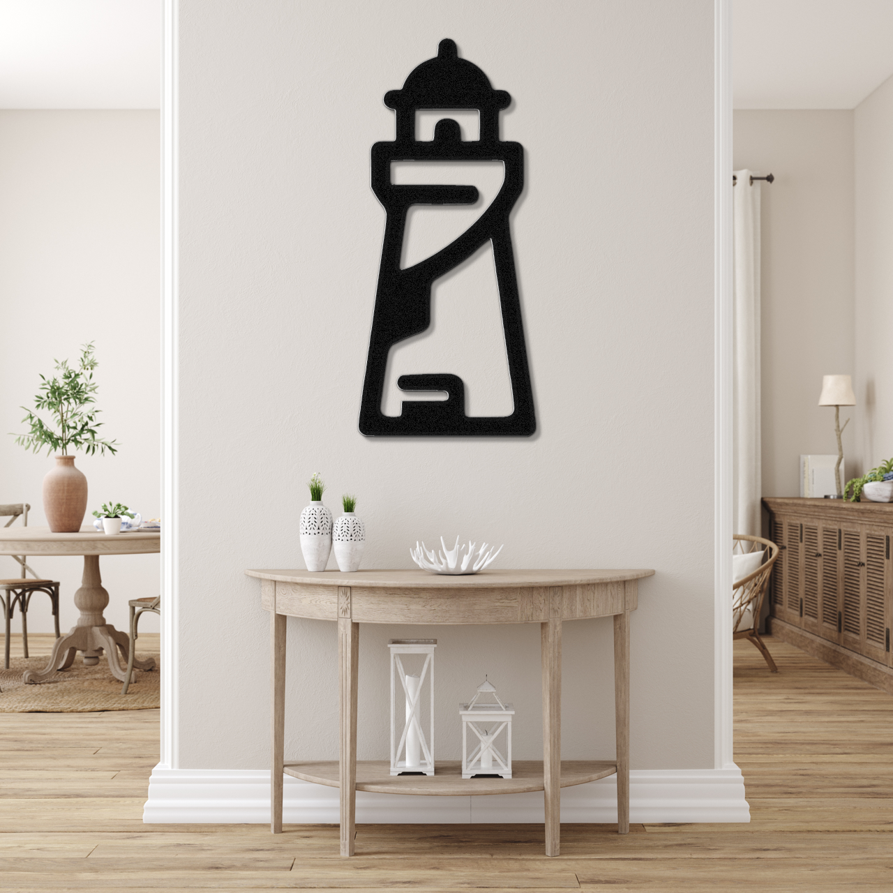 Lighthouse Metal Wall Art
