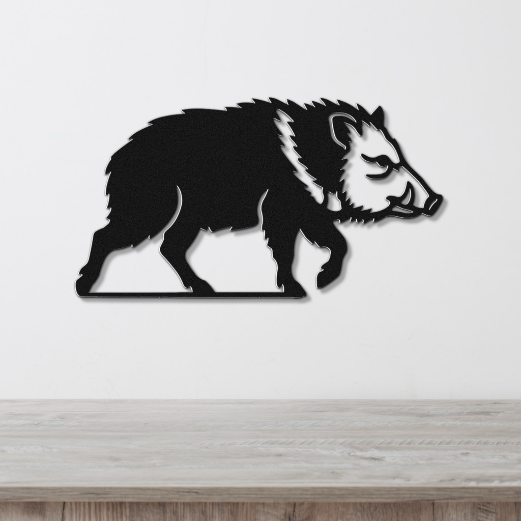 Javelina Metal Wall Art