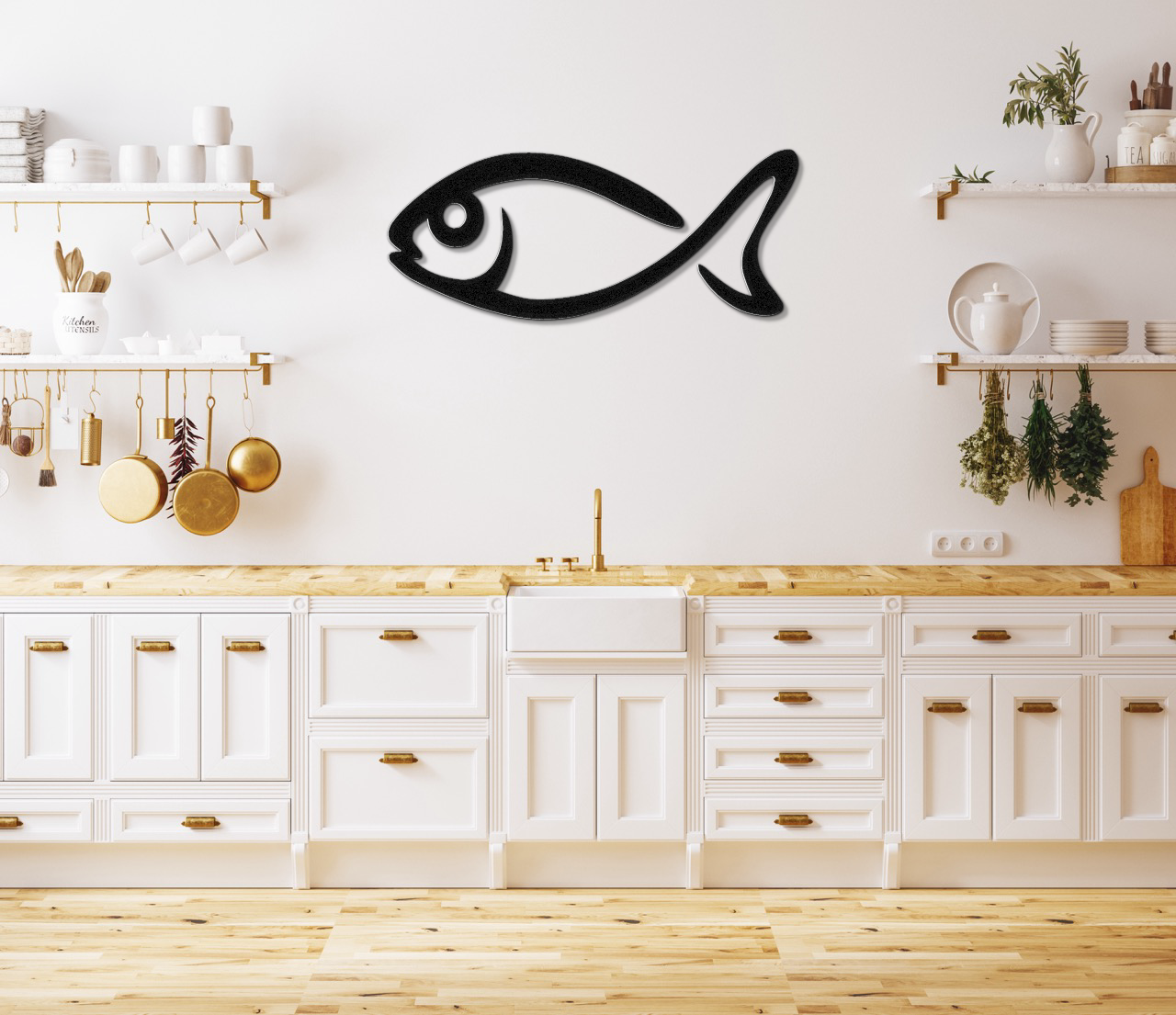 Fish Metal Wall Art