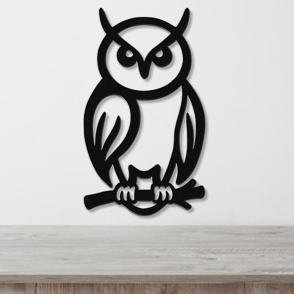 Owl Metal Wall Art