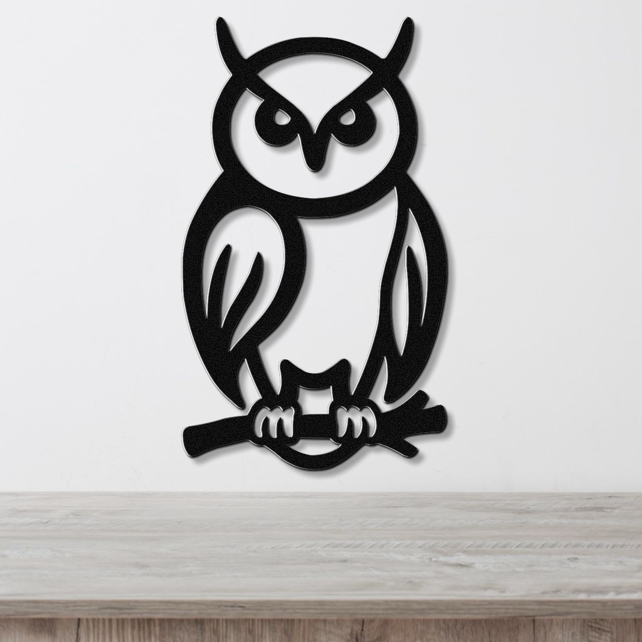 Owl Metal Wall Art
