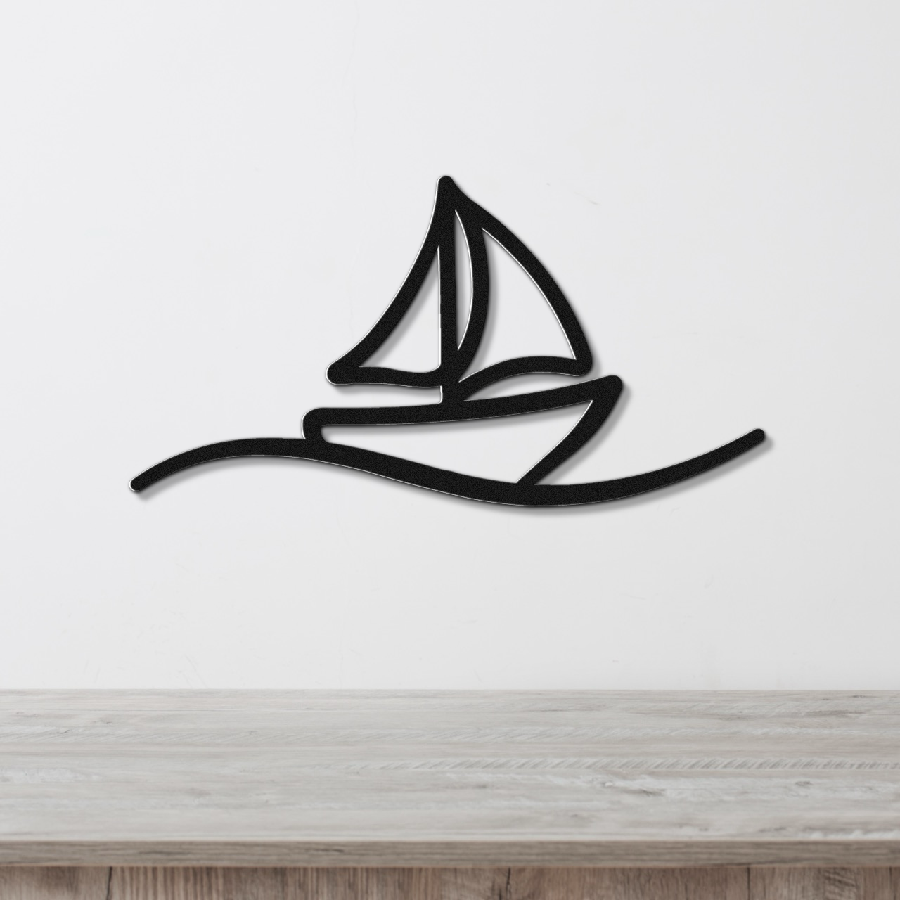 Sailboat Metal Wall Art