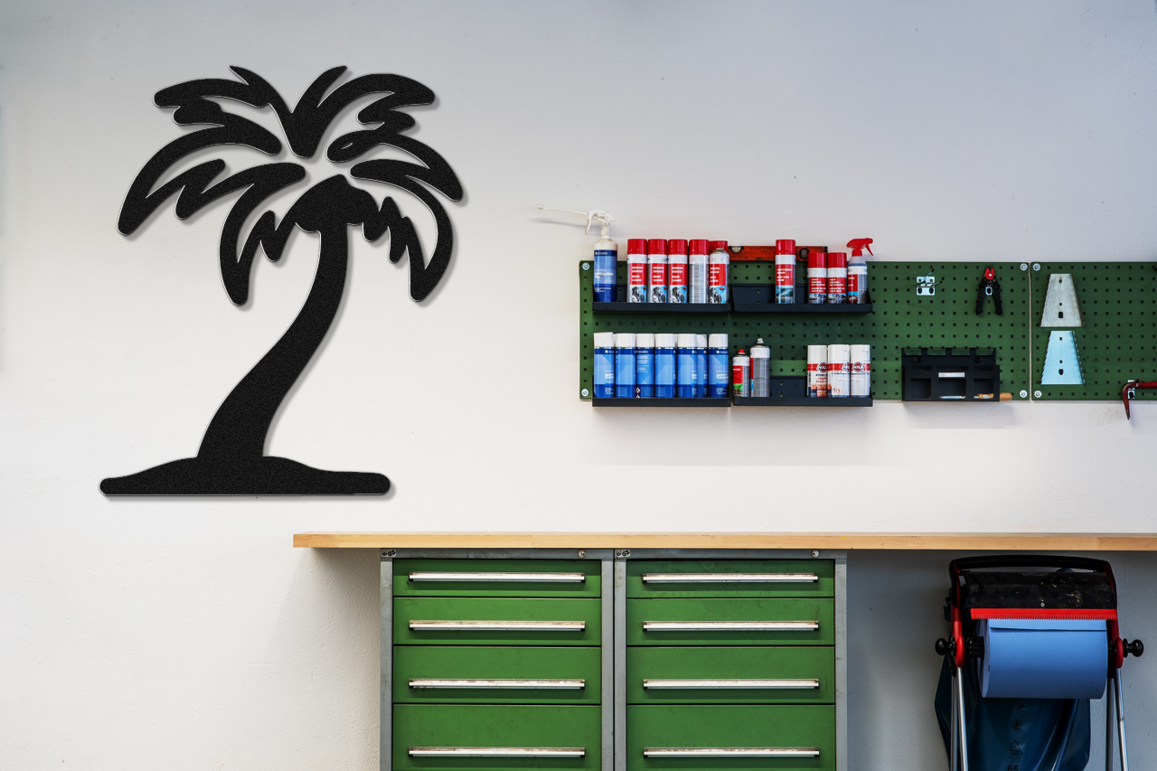 Palm Tree Metal Wall Art