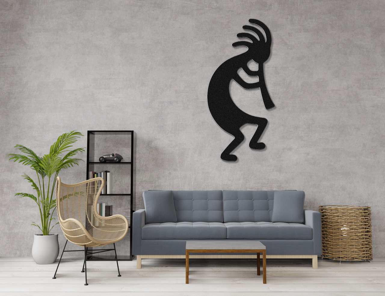 Kokopelli Metal Wall Art