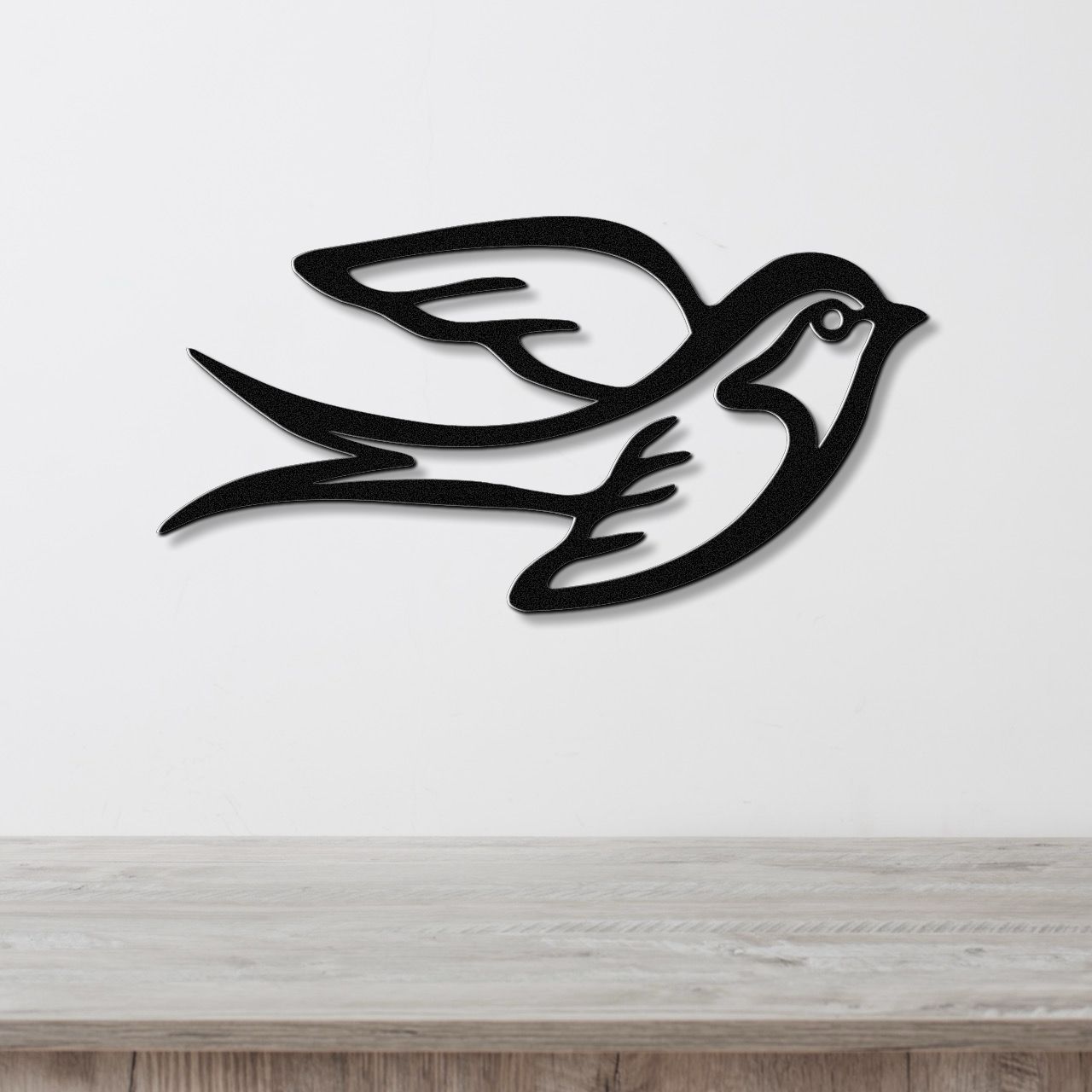 Swallow Bird Metal Wall Art