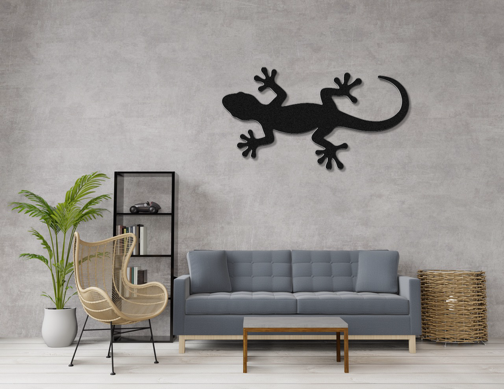 Lizard Metal Wall Art
