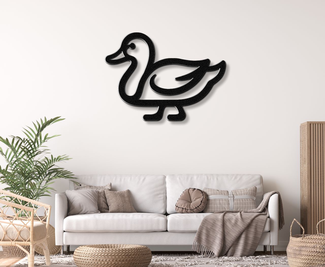 Duck Metal Wall Art