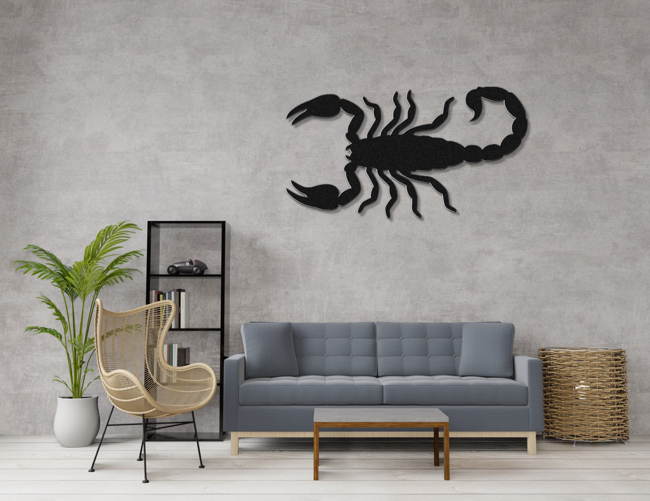 Scorpion Metal Wall Art