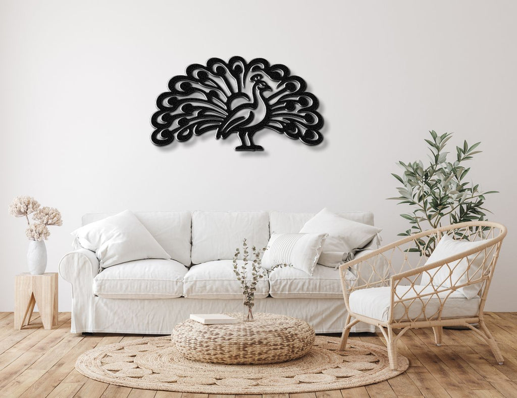 Peacock Metal Wall Art