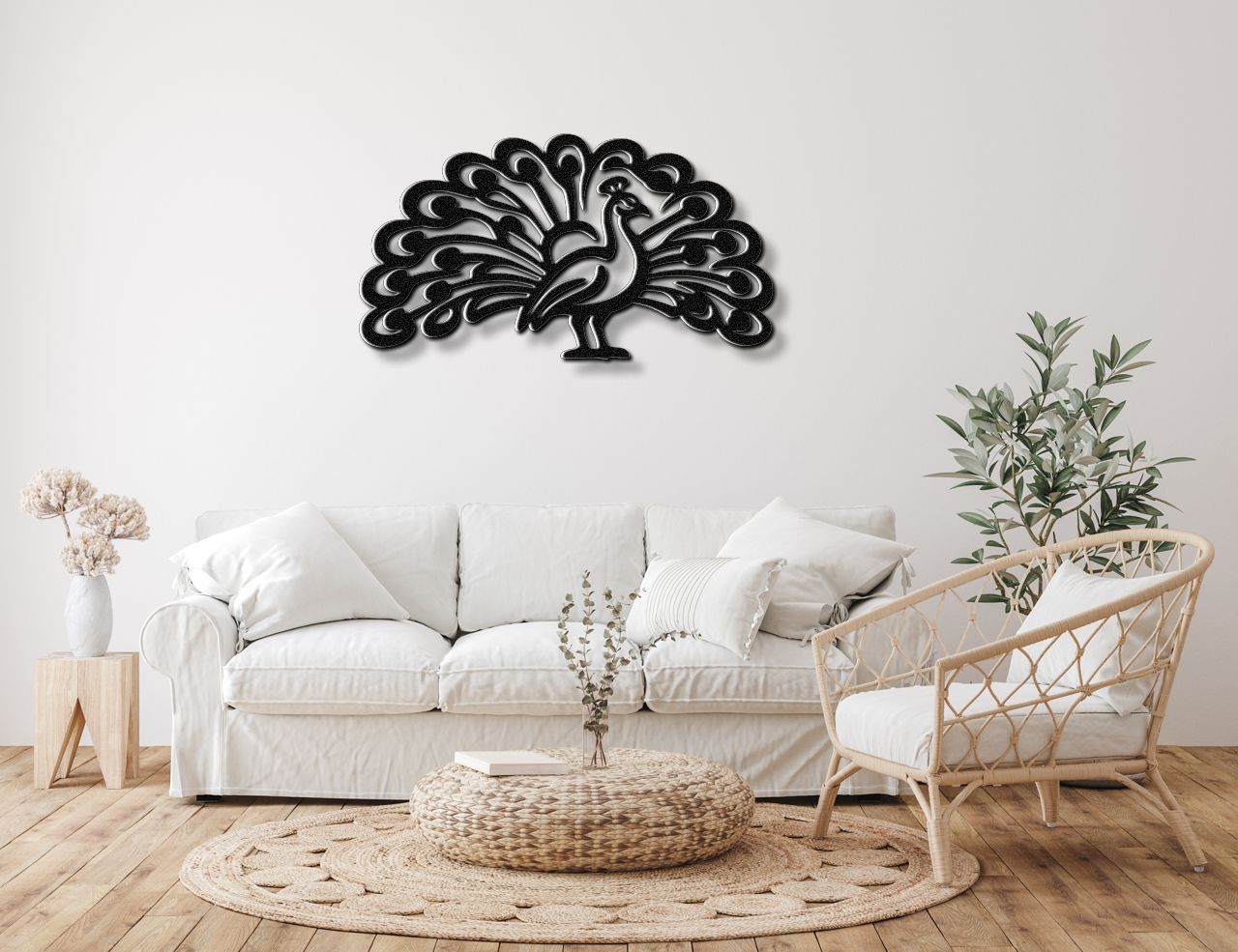 Peacock Metal Wall Art