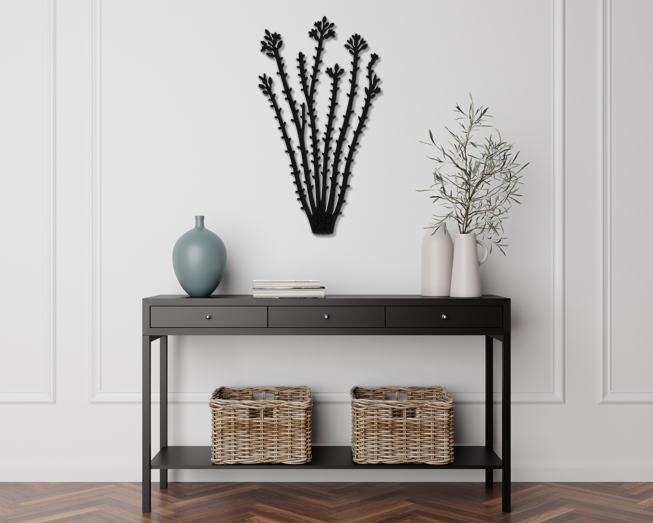 Ocotillo Metal Wall Art