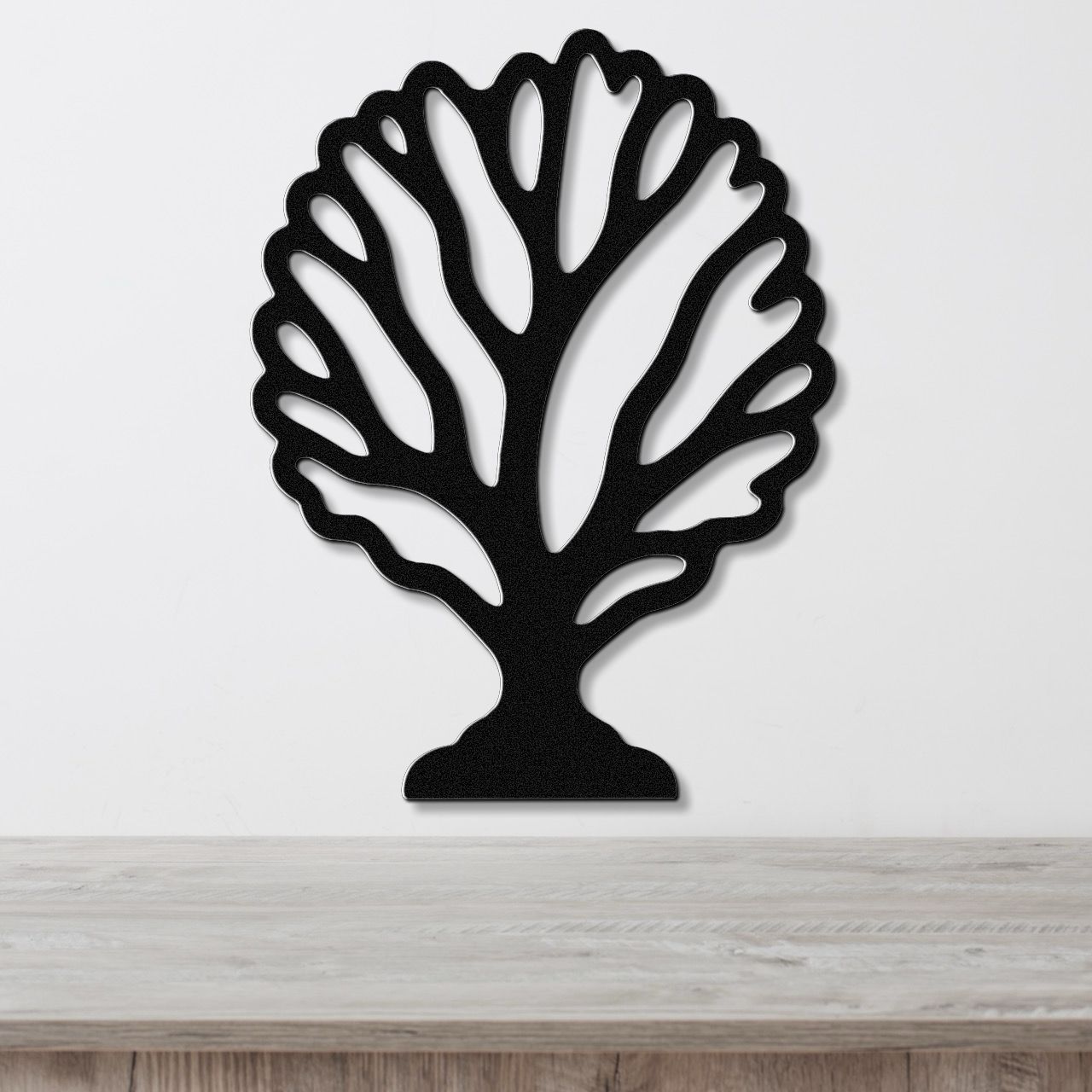 Fan Coral Metal Wall Art