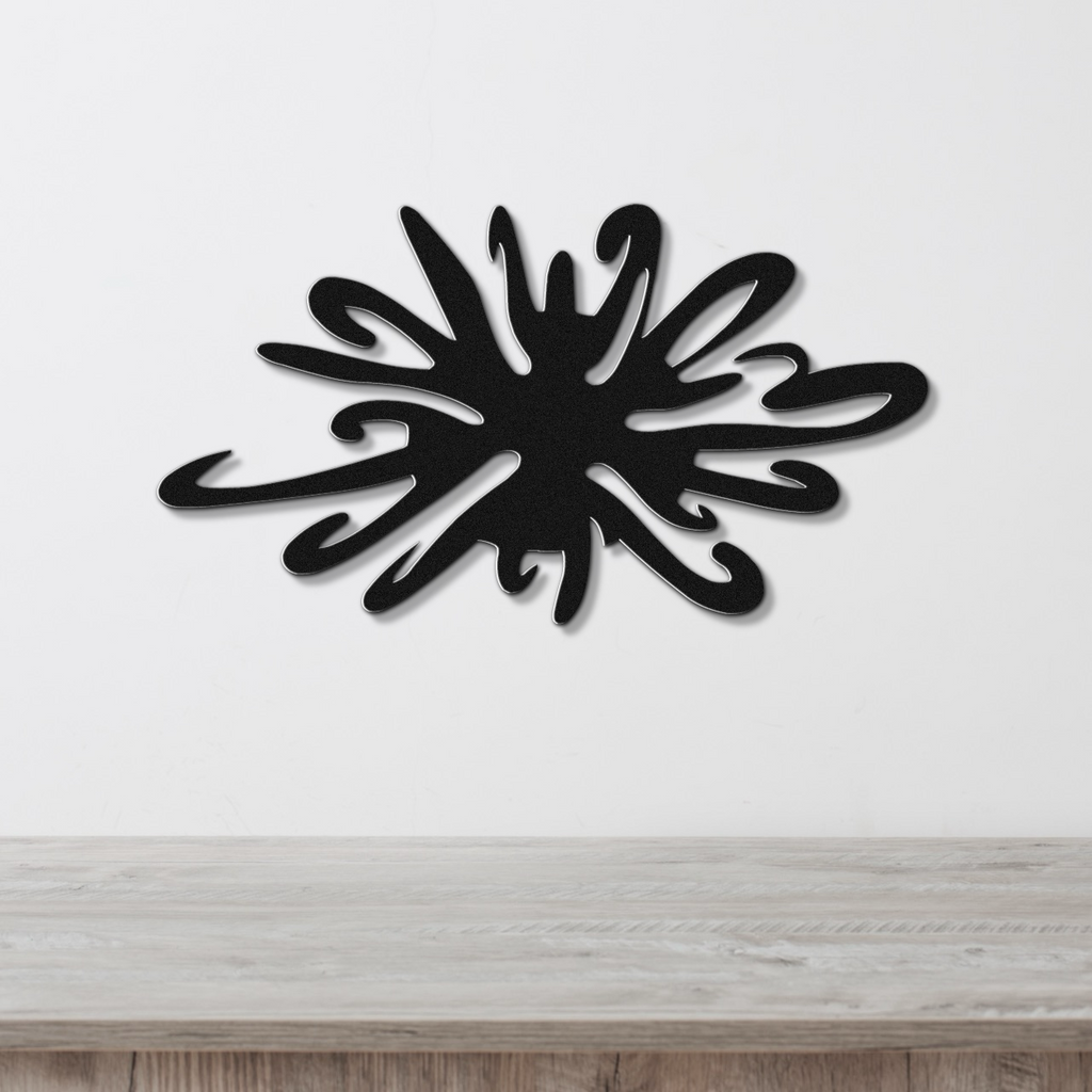 Sea Urchin Metal Wall Art