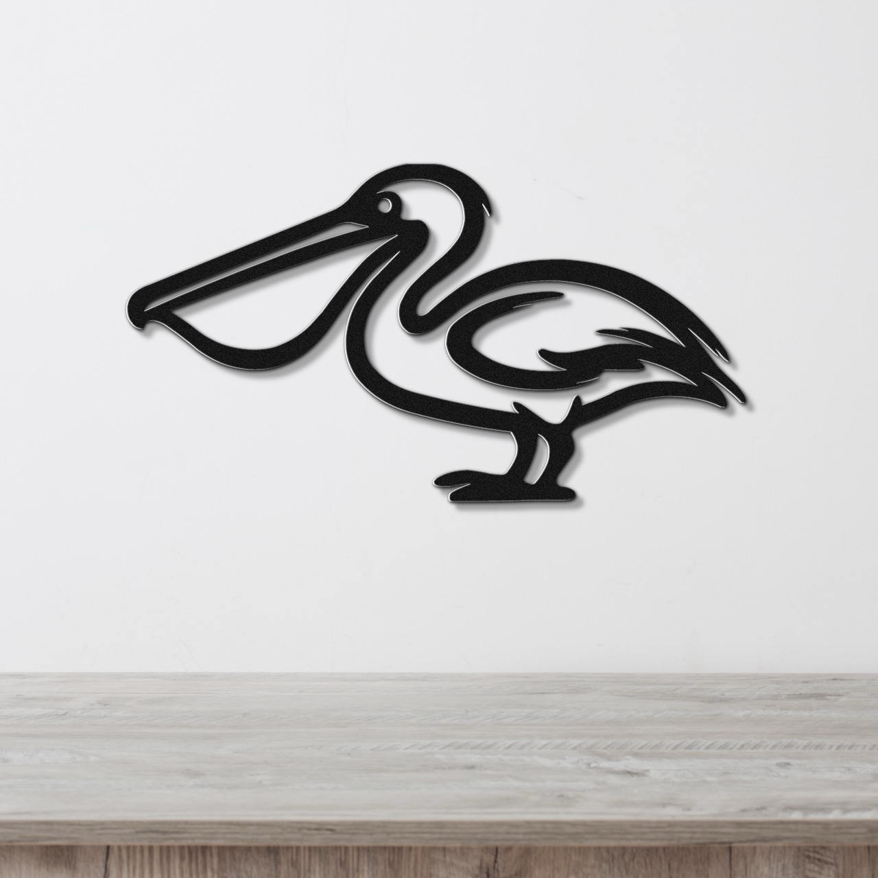 Pelican Metal Wall Art
