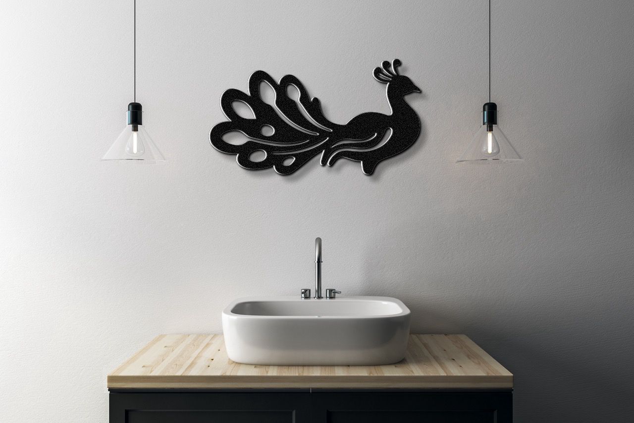 Peacock Metal Wall Art