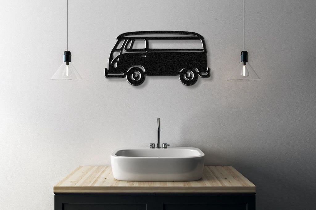 Vintage Van Metal Wall Art