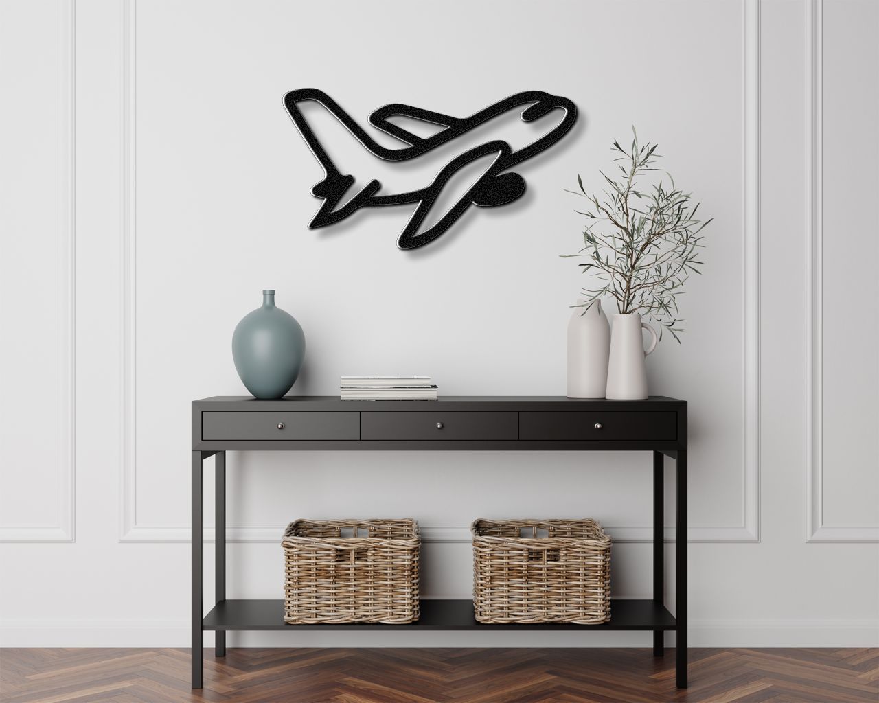 Airplane Metal Wall Art