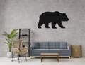 Bear Metal Wall Art