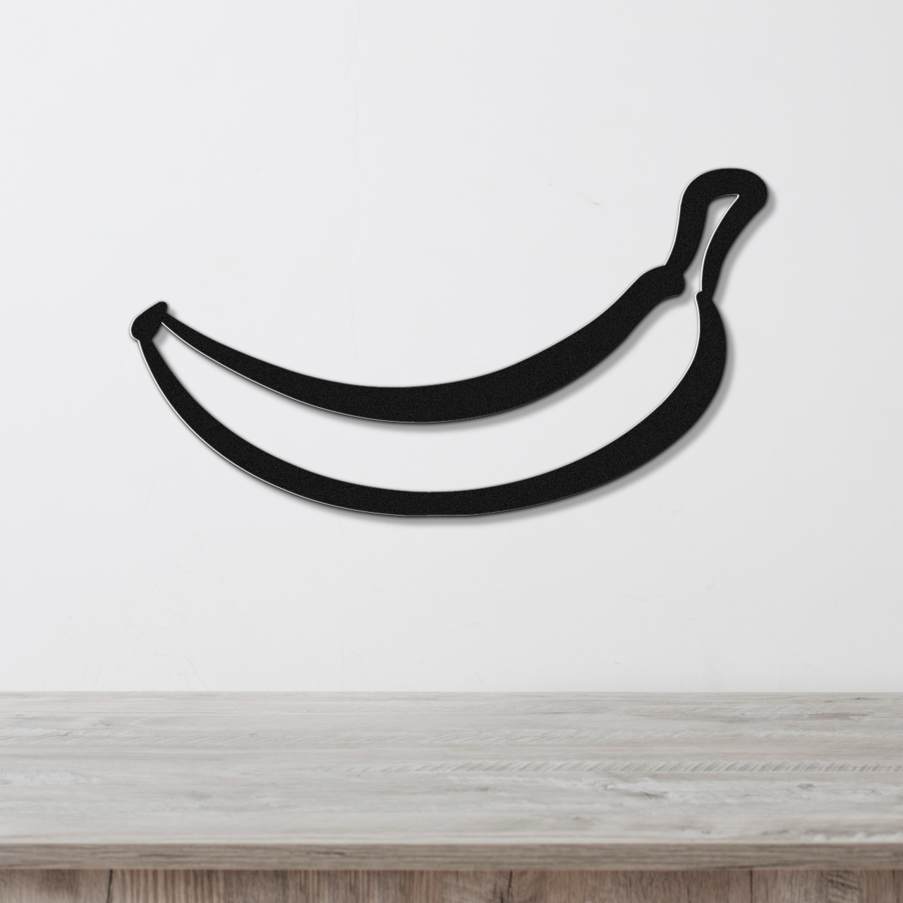 Banana Metal Wall Art