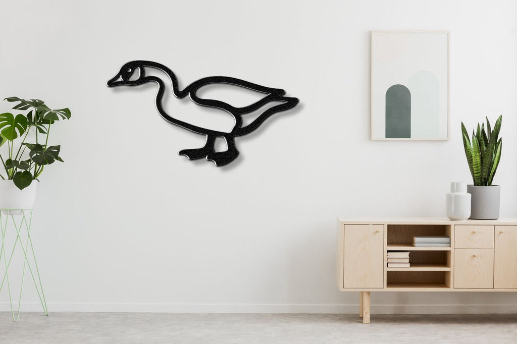 Goose Metal Wall Art