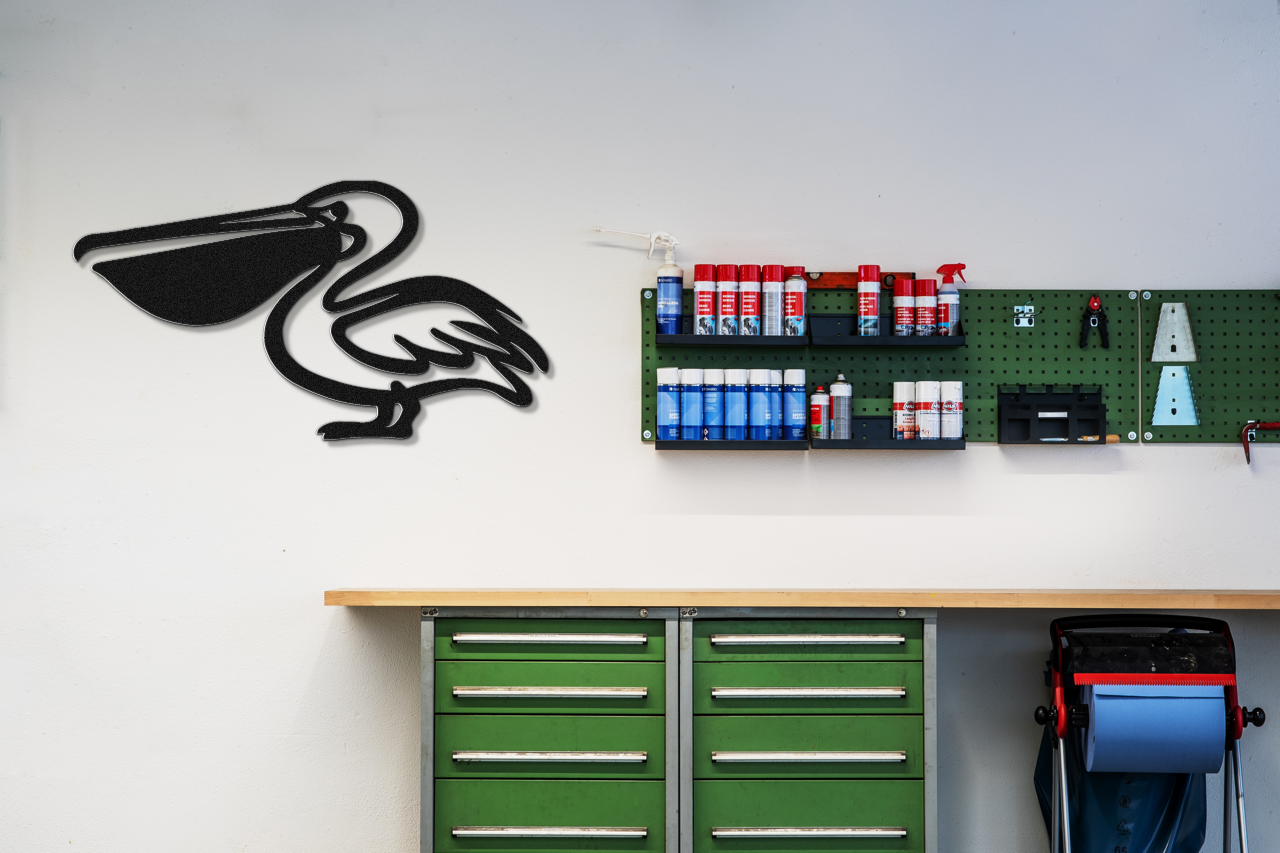 Pelican Metal Wall Art