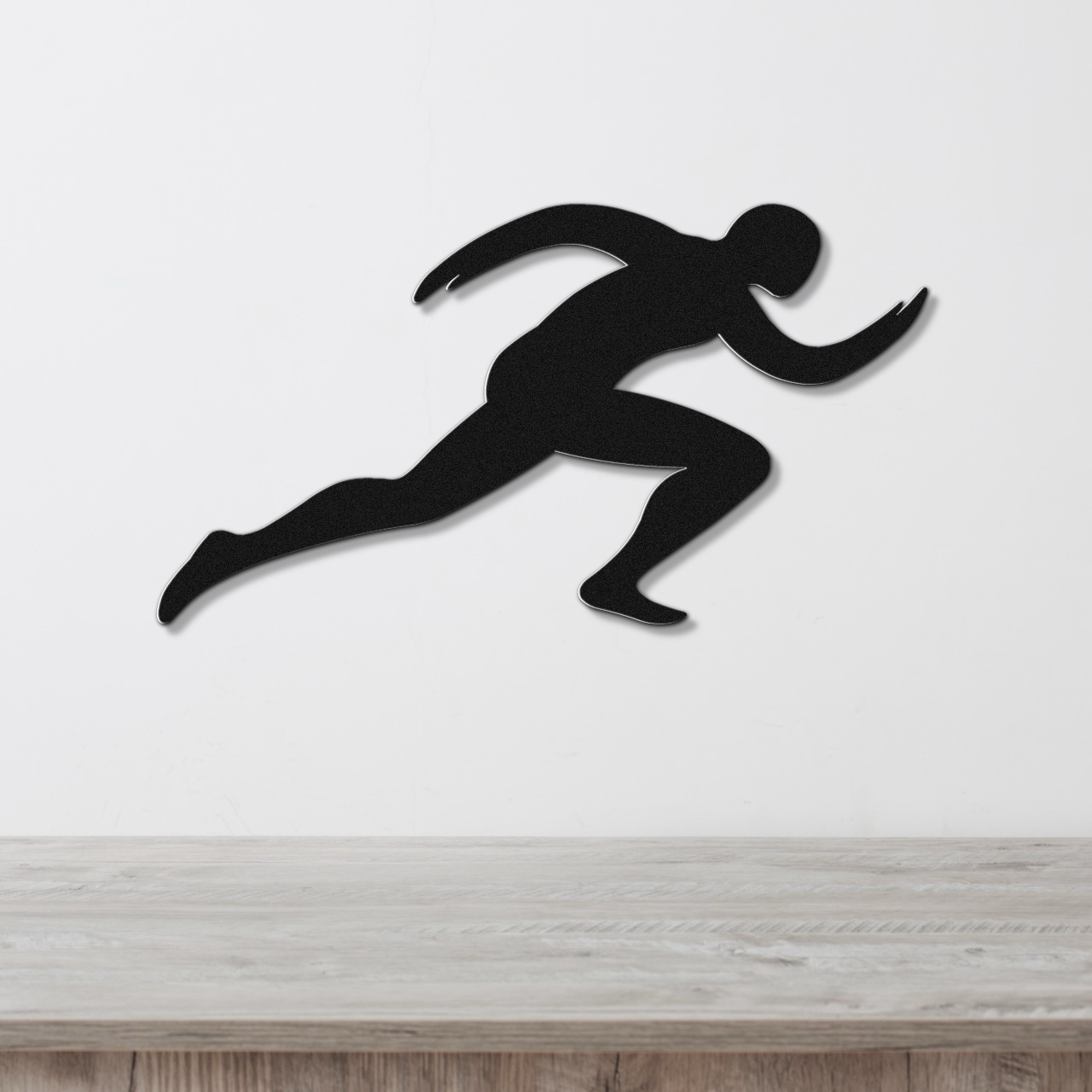 Runner Metal Wall Art