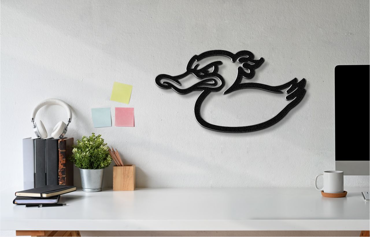 Duck Metal Wall Art