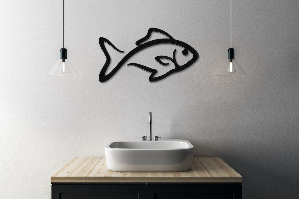 Fish Metal Wall Art