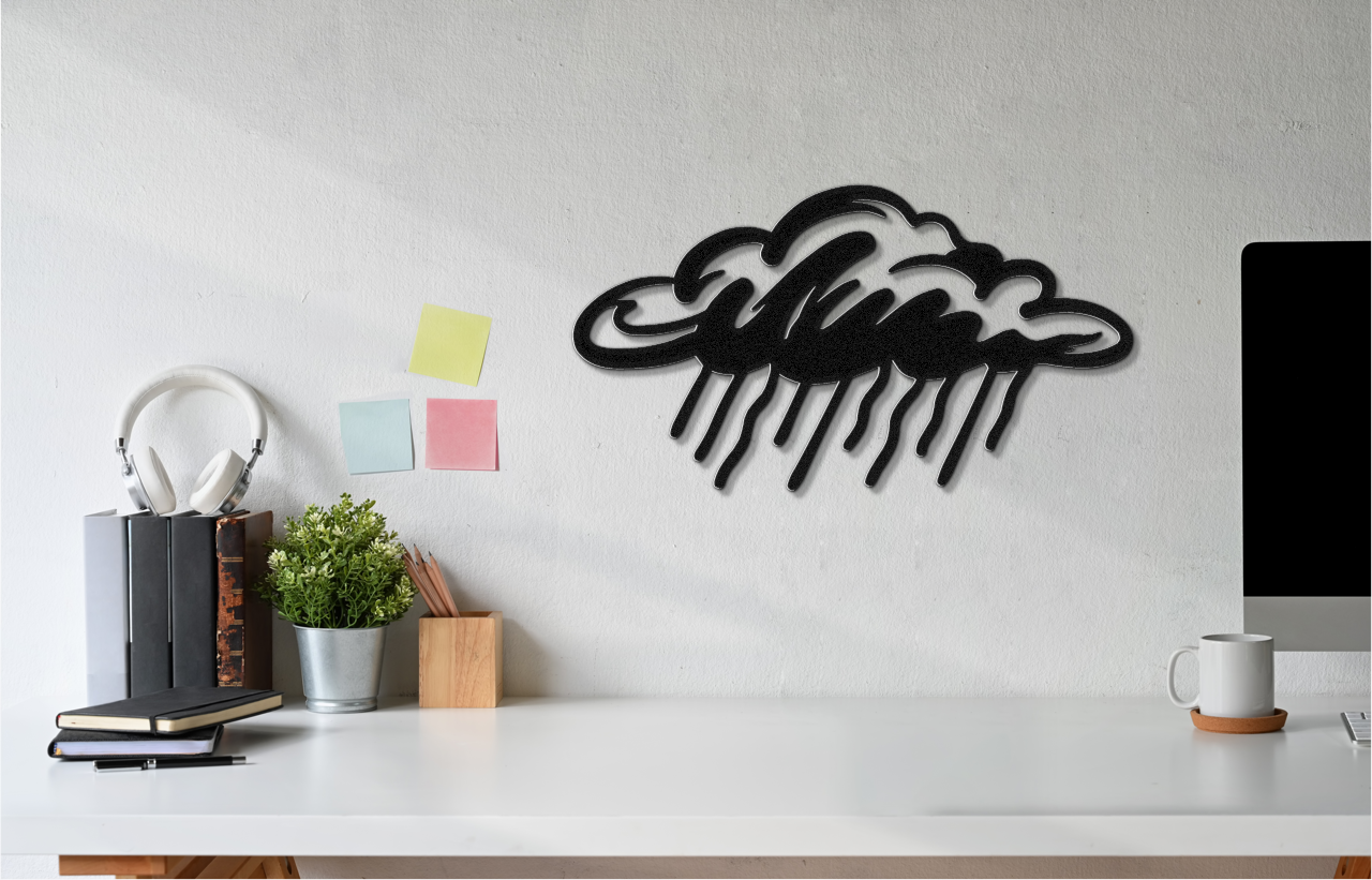 Cloud Metal Wall Art