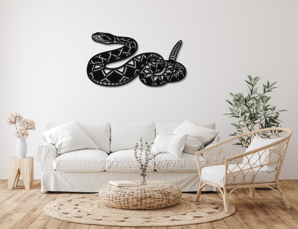 Snake Metal Wall Art