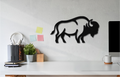 Buffalo Metal Wall Art