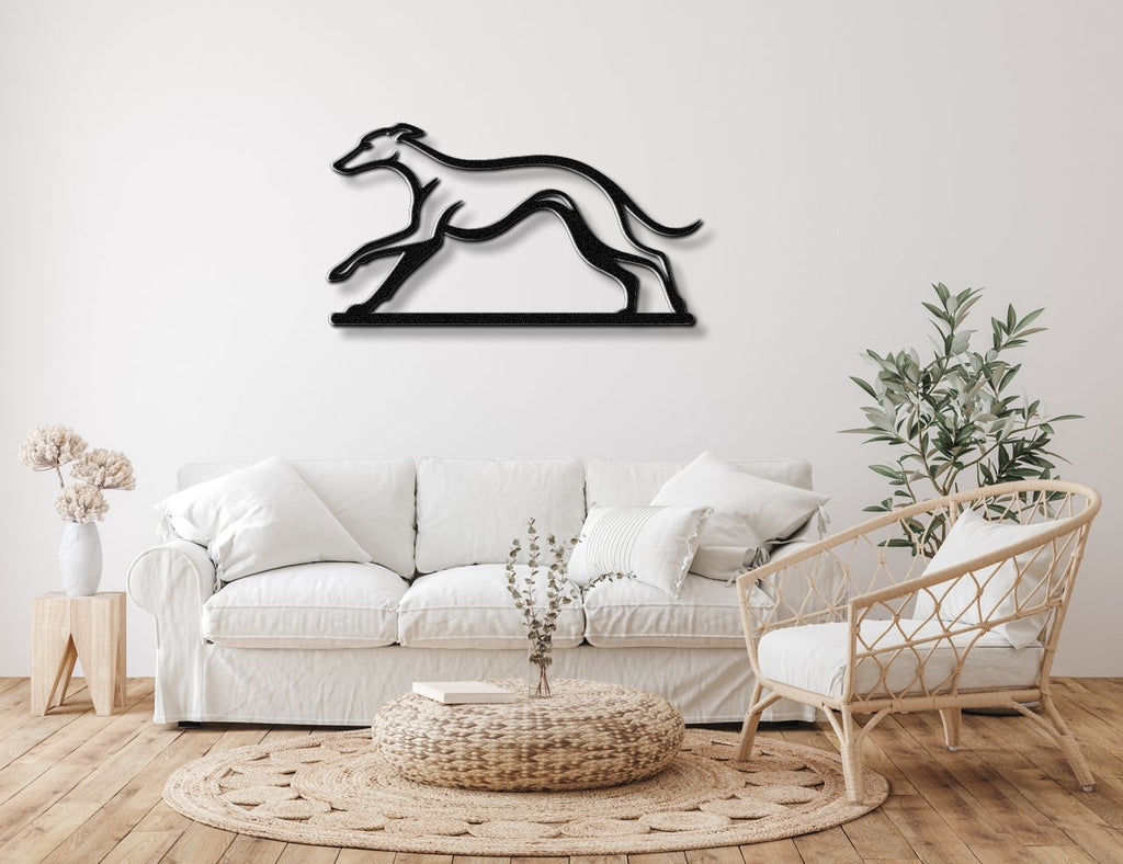 Greyhound Metal Wall Art