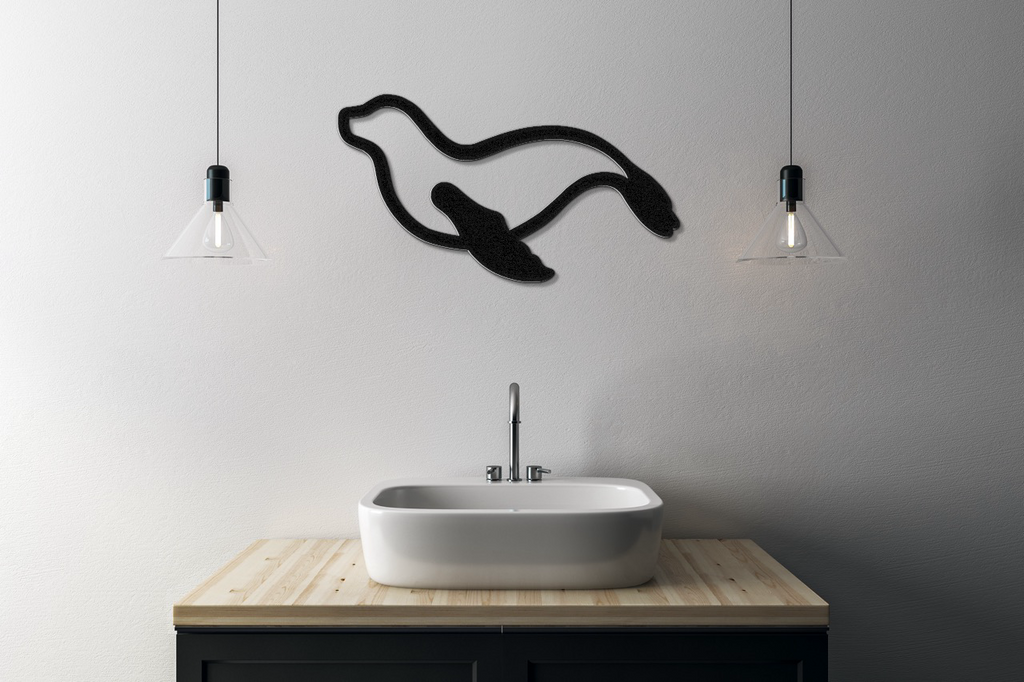 Sea Lion Metal Wall Art