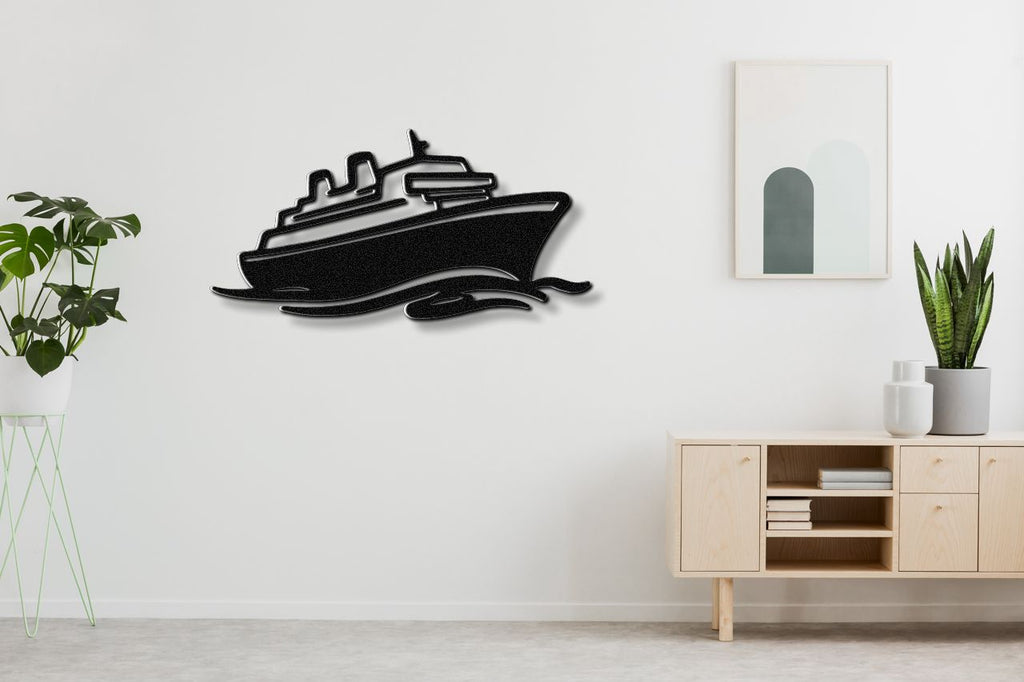 Cruise Ship Metal Wall Art