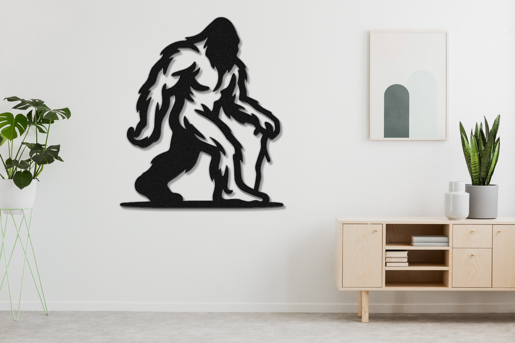 Bigfoot Metal Wall Art