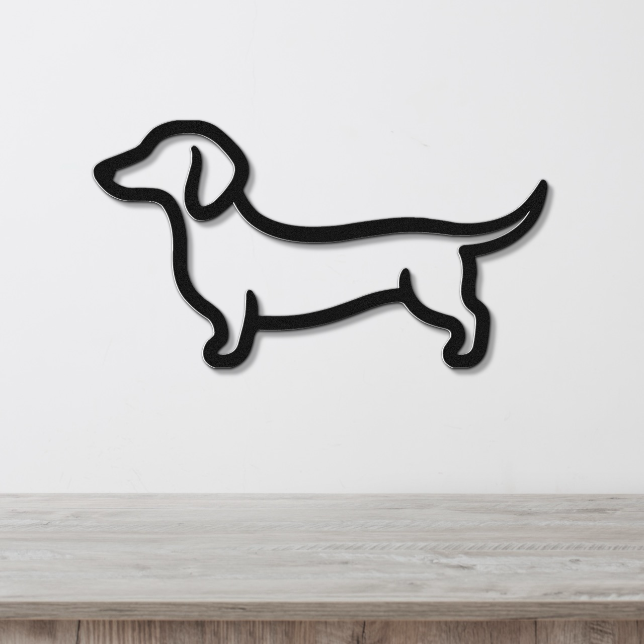 Dachshund Metal Wall Art