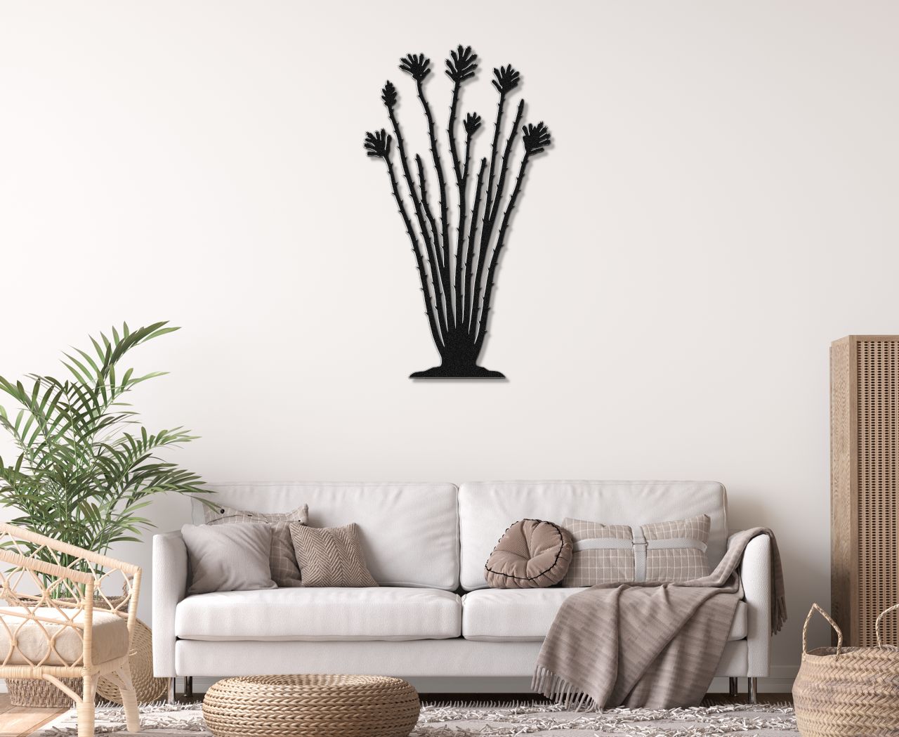 Ocotillo Metal Wall Art