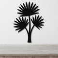 Fan Palm Tree Metal Wall Art