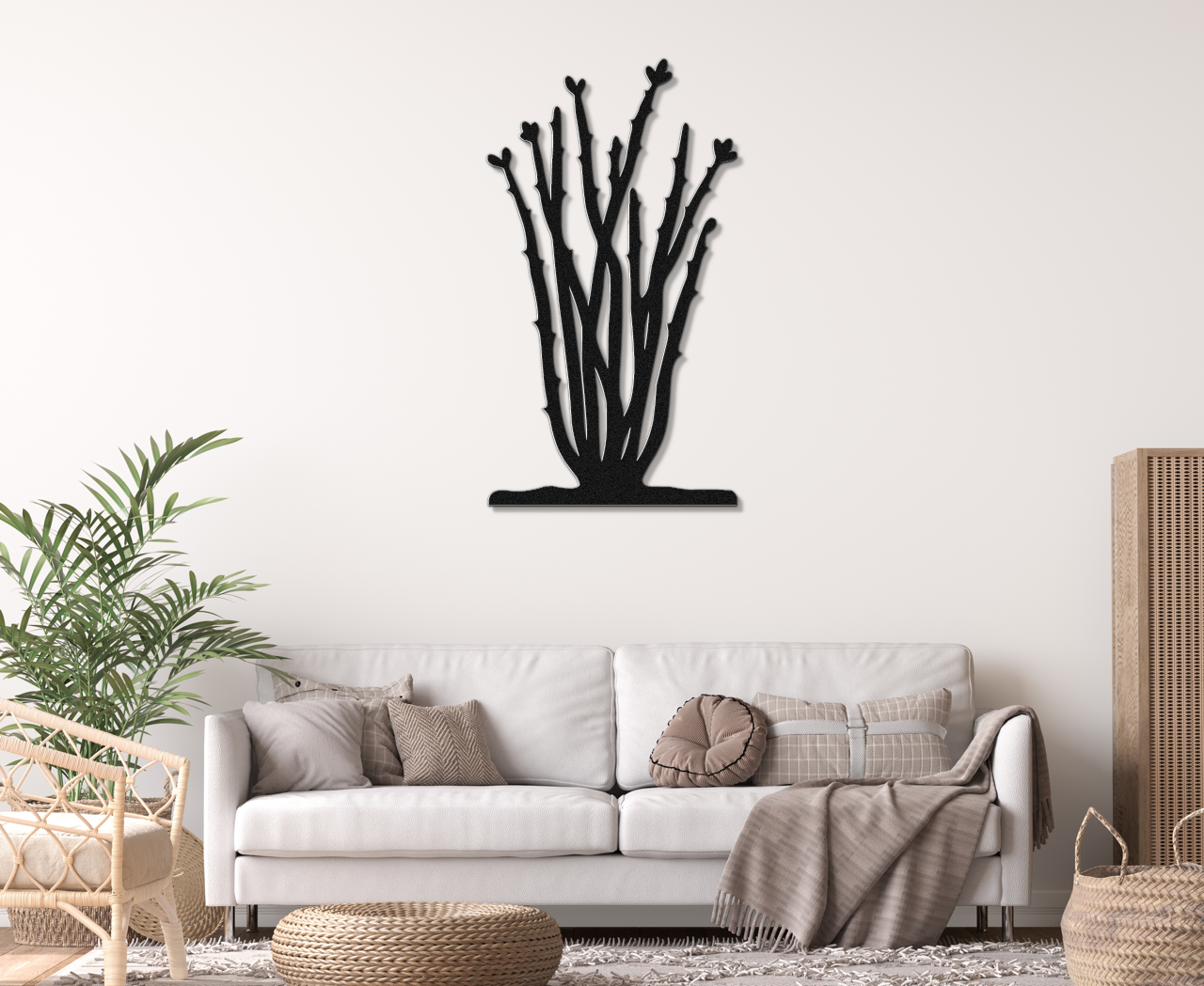 Ocotillo Metal Wall Art