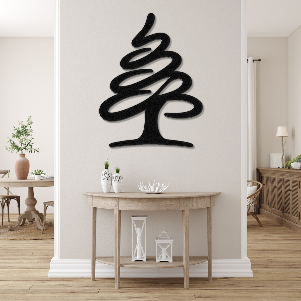 Pine Tree Metal Wall Art
