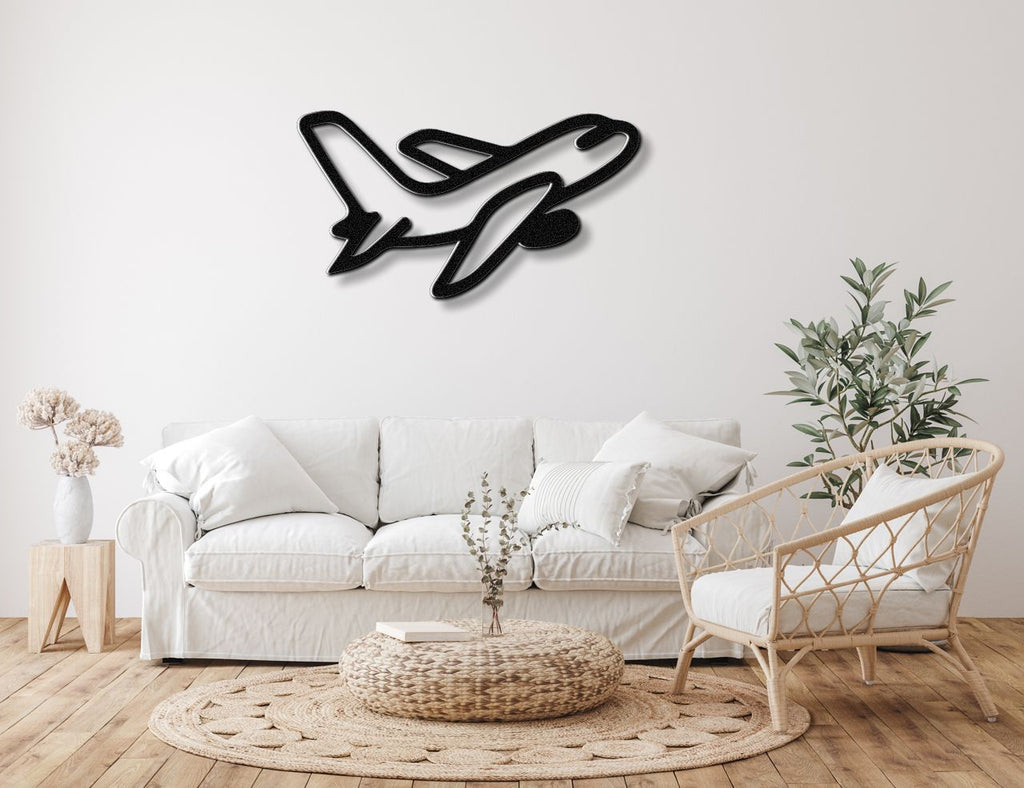 Airplane Metal Wall Art