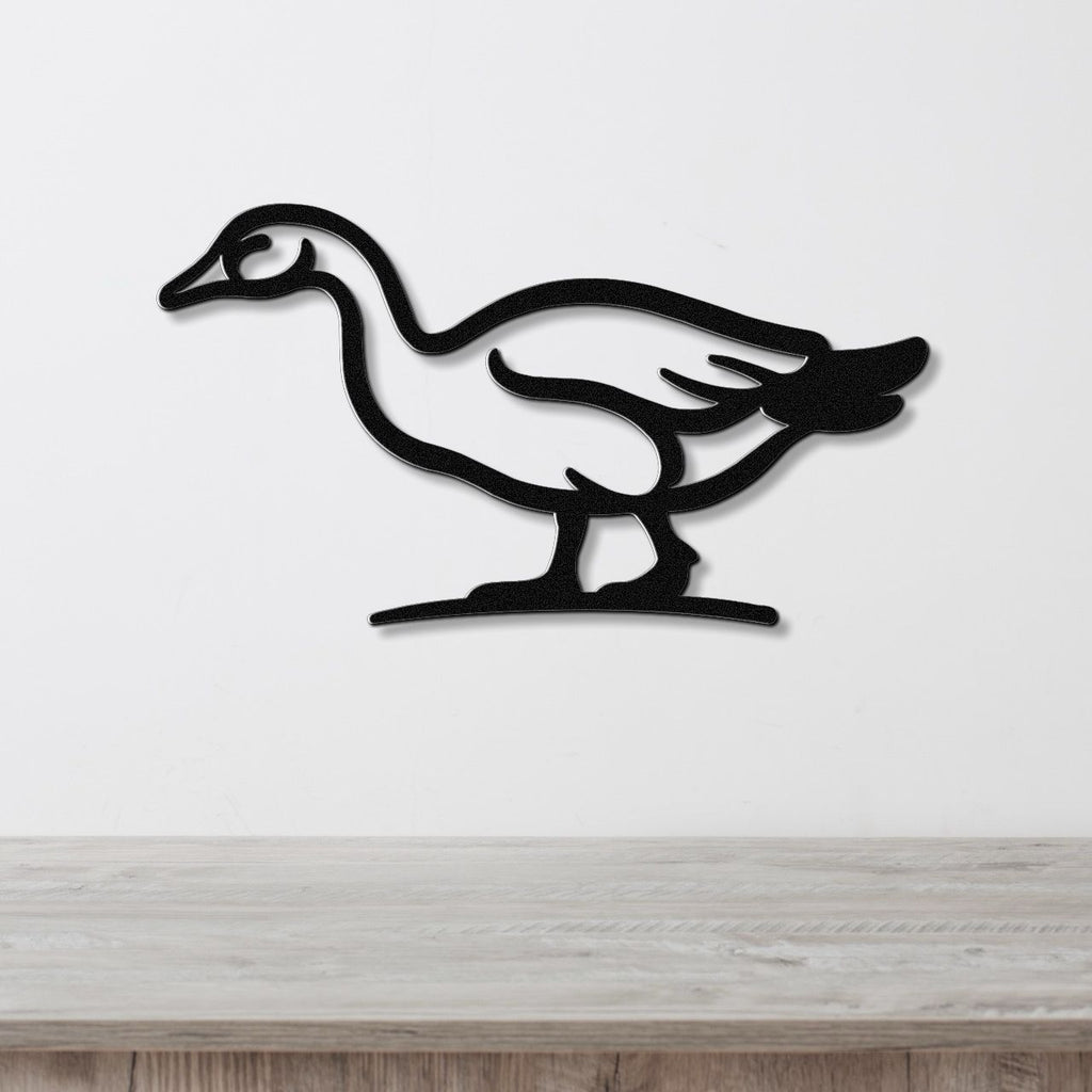 Goose Metal Wall Art
