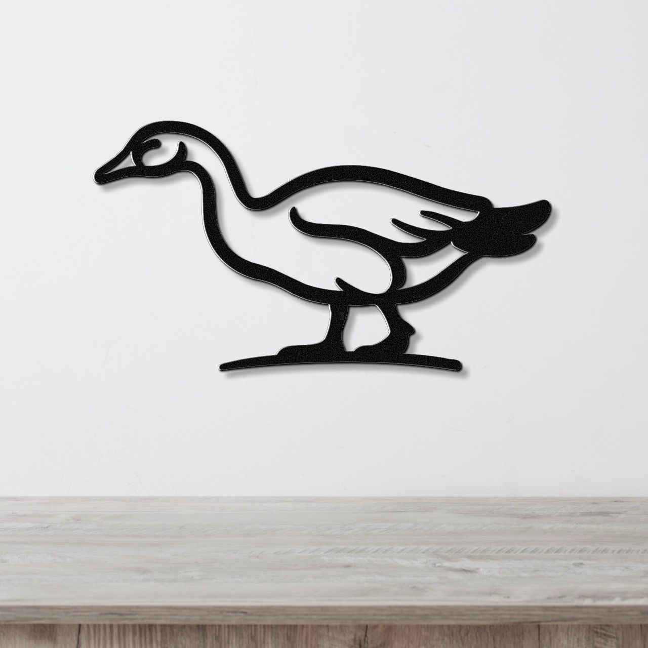 Goose Metal Wall Art